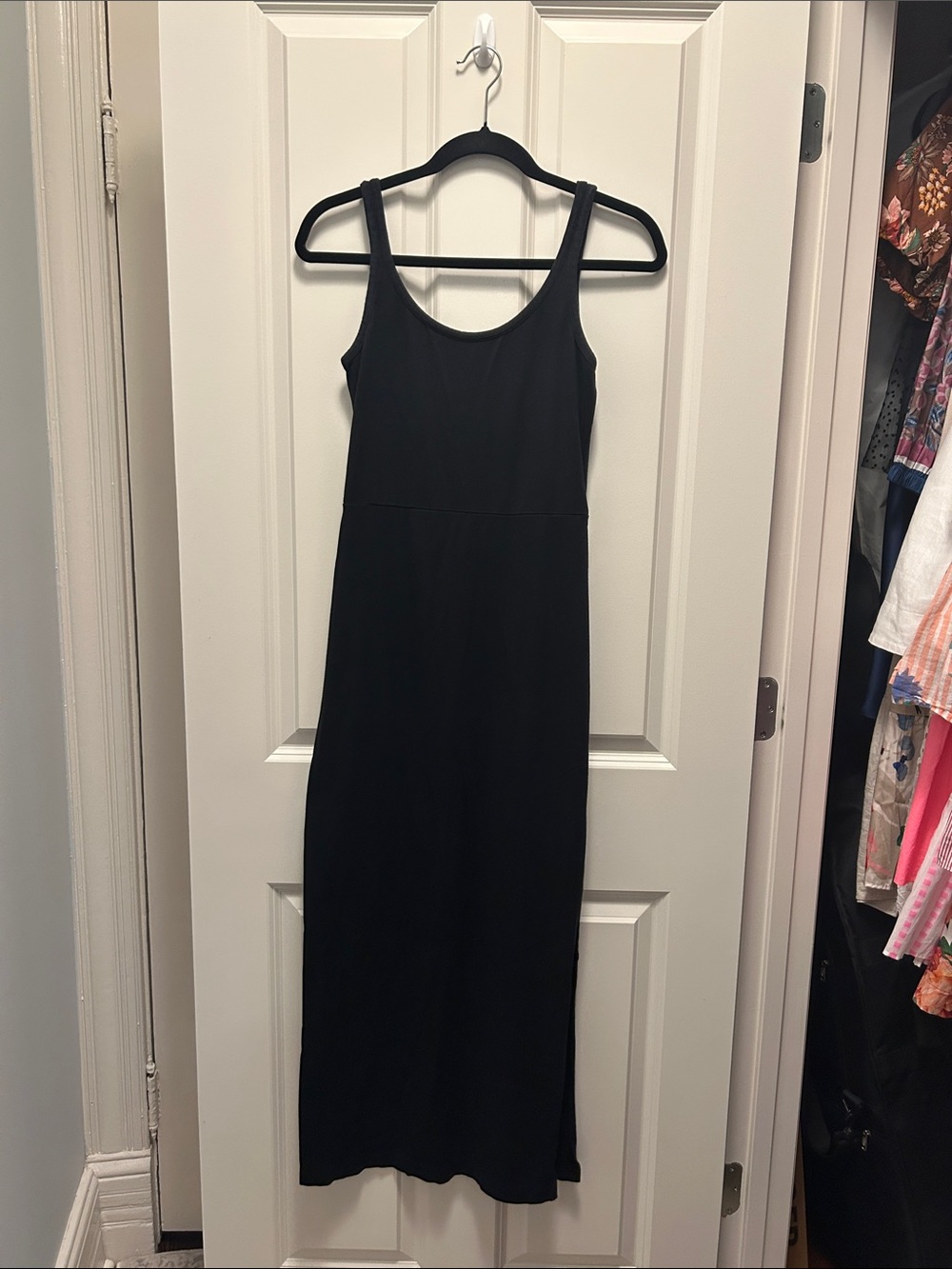 Classic Black Tank Maxi Dress - Sleek Everyday Style